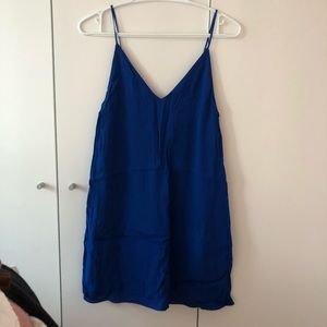 Aritzia Spaghetti-strap mini dress